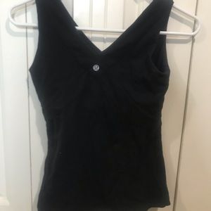 Black Lululemon Tank